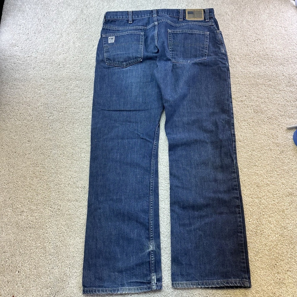 TYNDALE FR Work Jeans Men 36x32 Flame Resistant Denim Pants 🇺🇸Made in USA